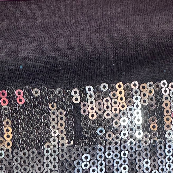 Roz & Ali Sequin Stripe Cowl-Neck Sleeveless Top XL - Picture 7 of 11